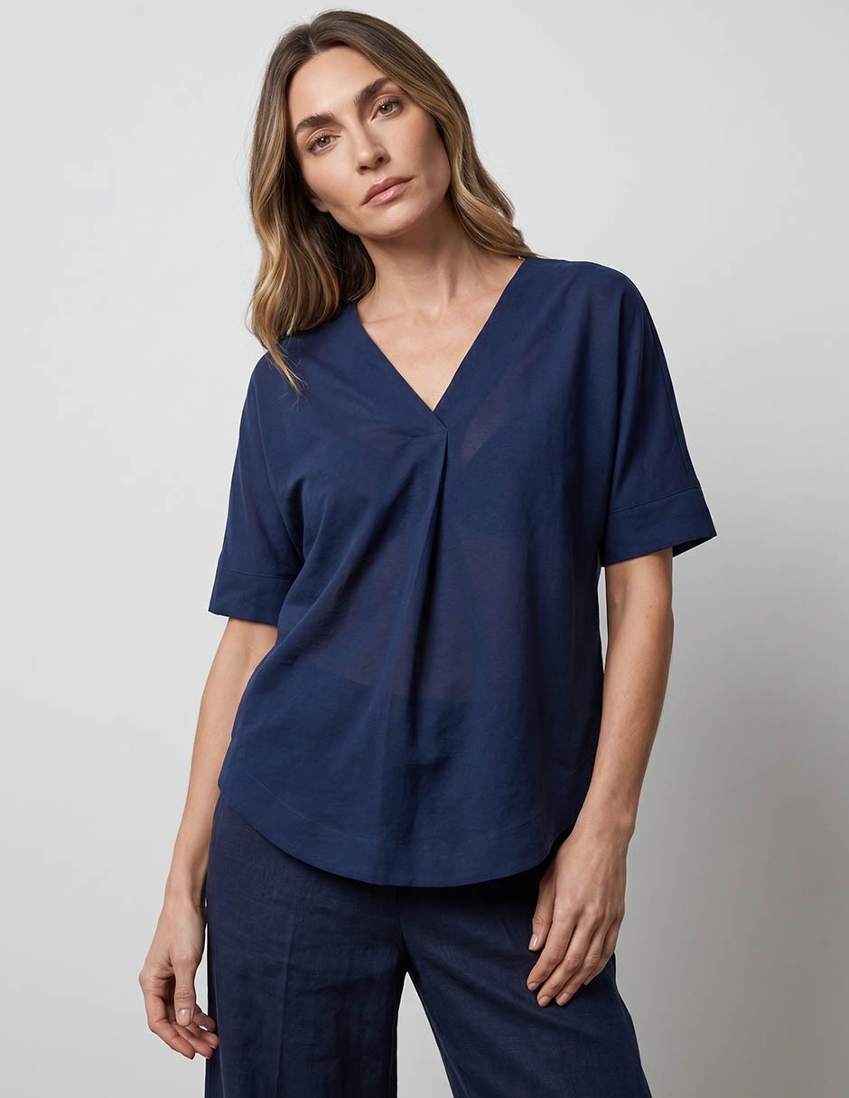 Blusa Weekend manga al codo para mujer