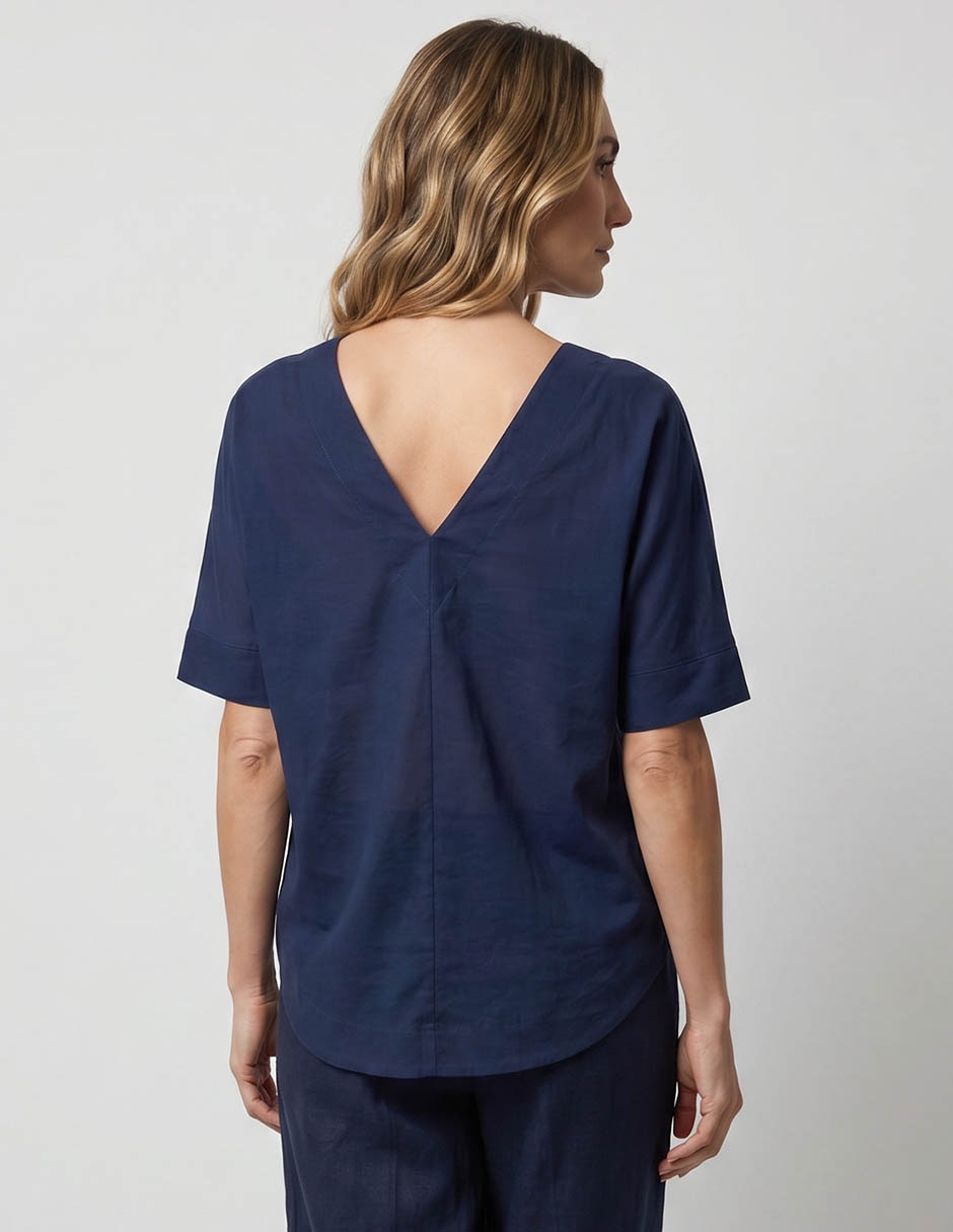 Blusa Weekend manga al codo para mujer