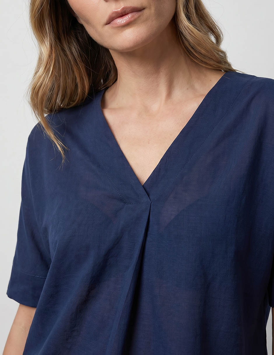 Blusa Weekend manga al codo para mujer