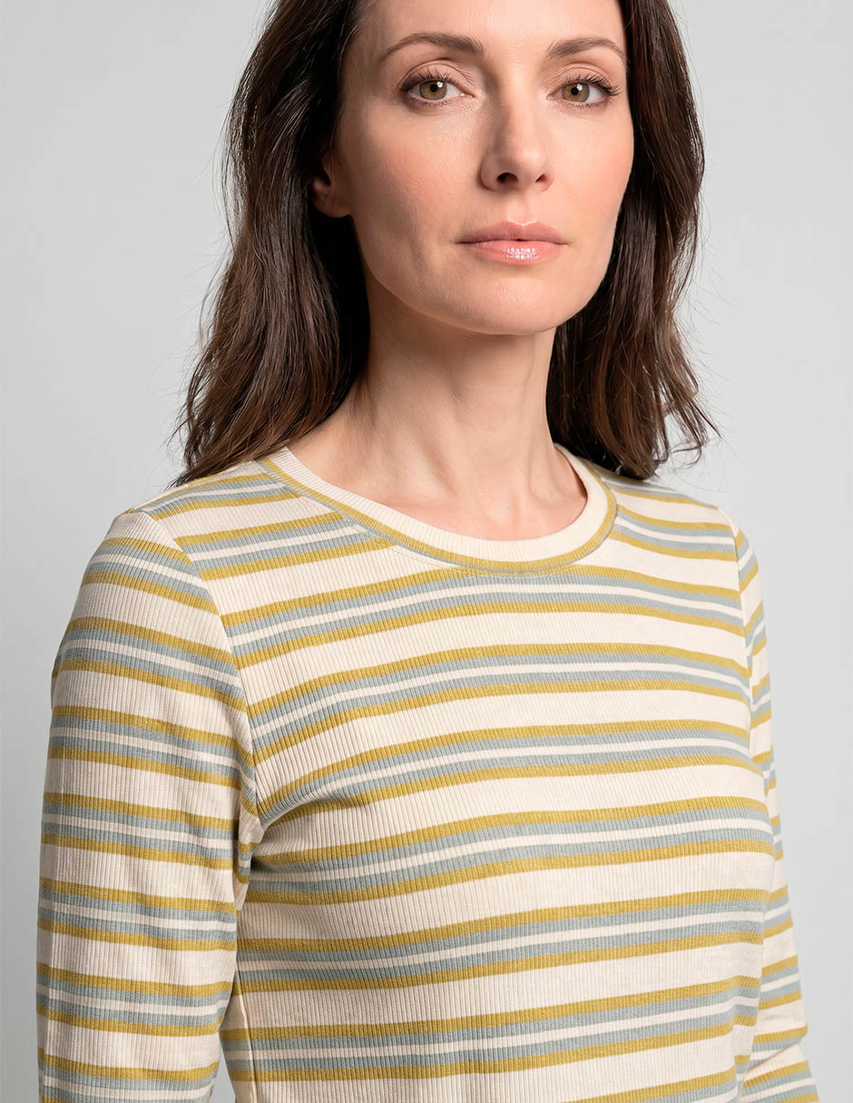 Playera manga 3/4 Weekend cuello redondo para mujer