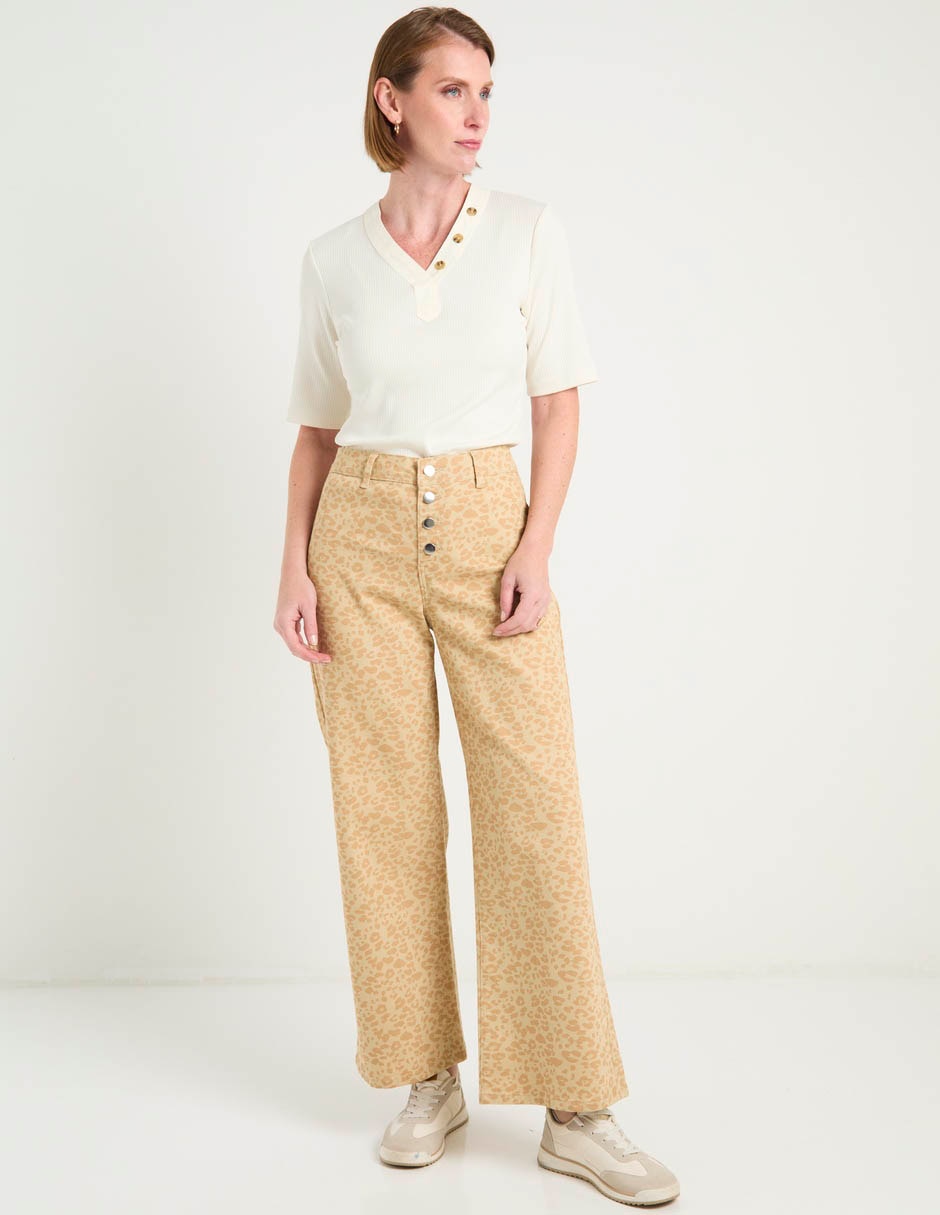 Jeans wide leg para mujer 4