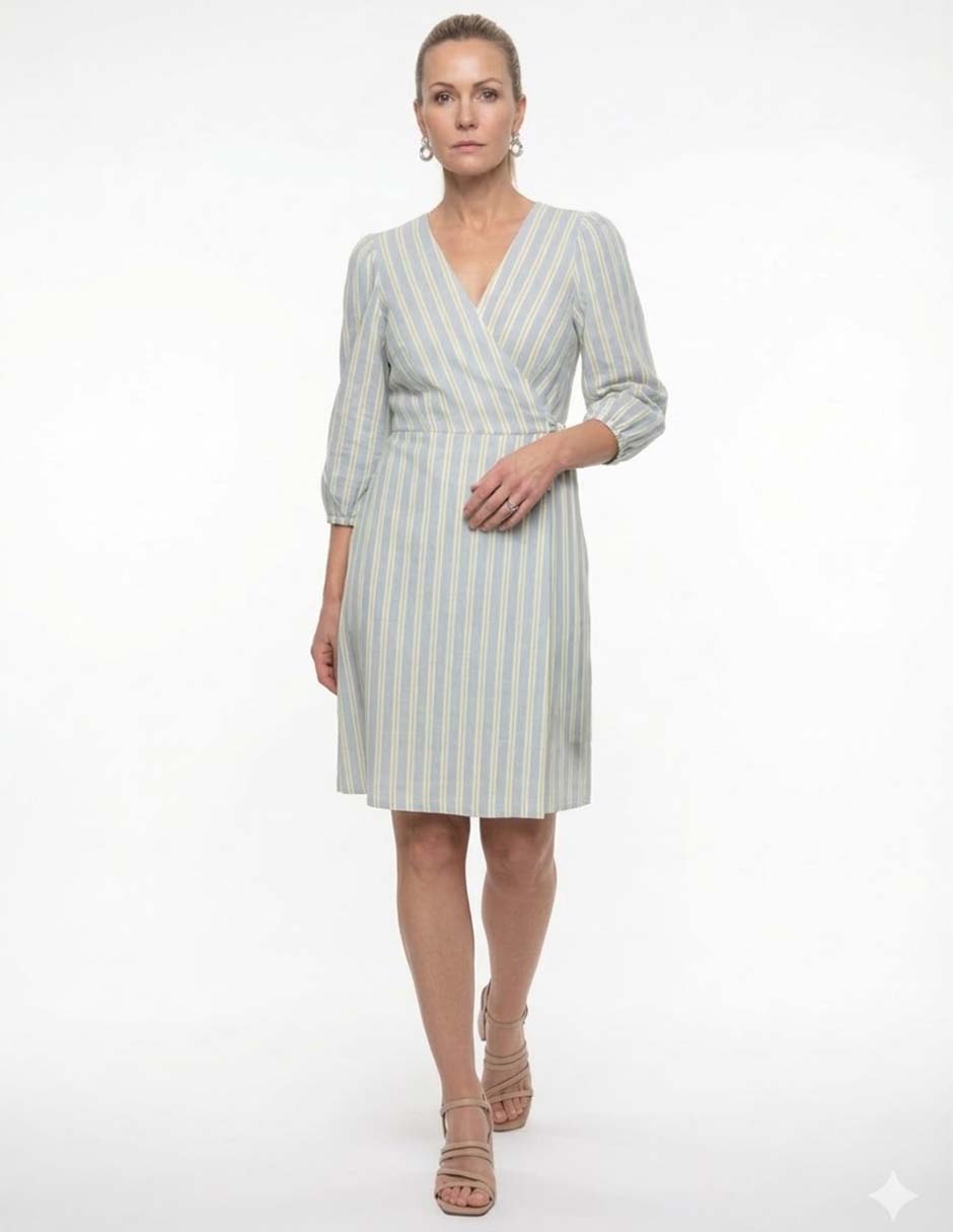 Vestido 3/4 casual para mujer