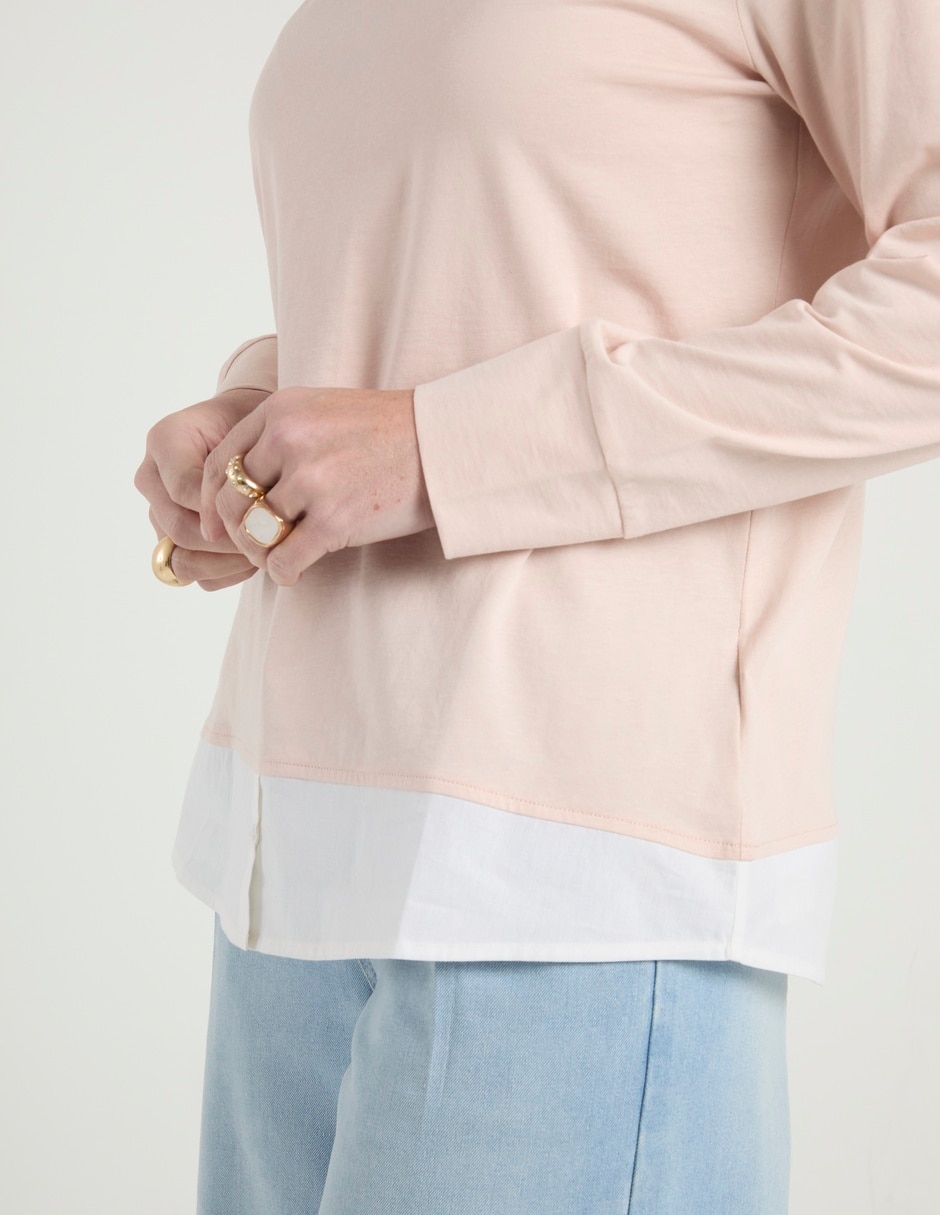 Playera tipo polo Weekend para mujer