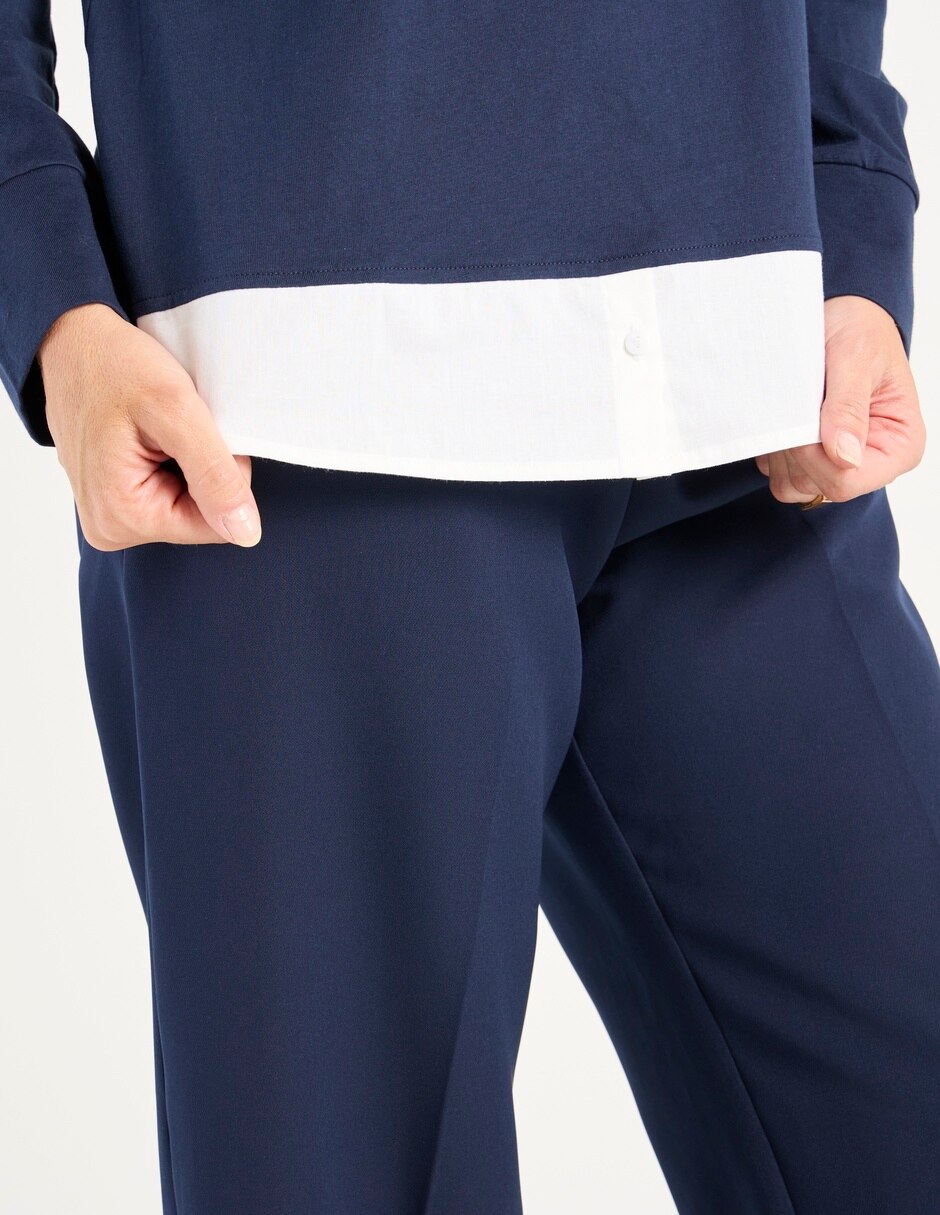 Playera tipo polo para mujer 5