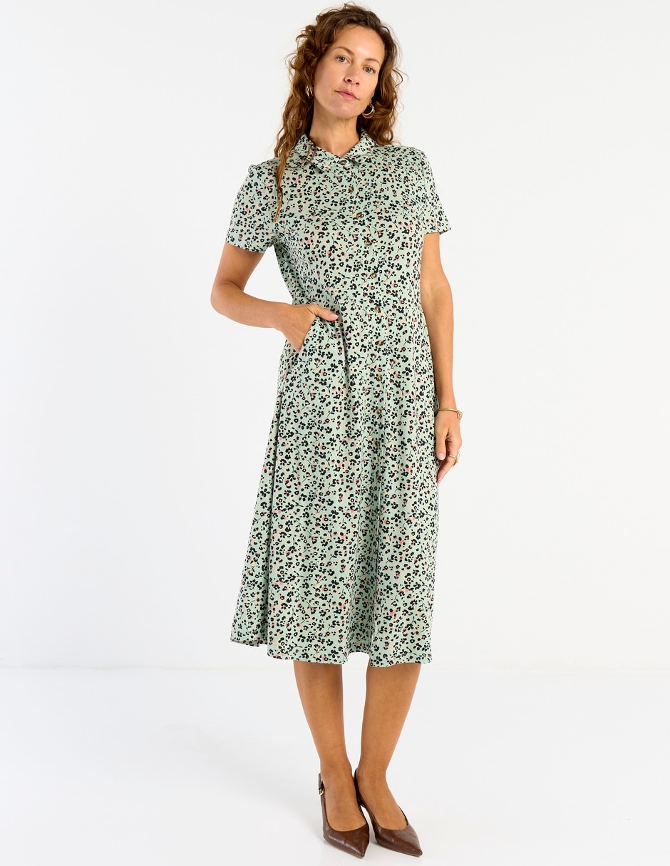 Vestido midi casual para mujer 3