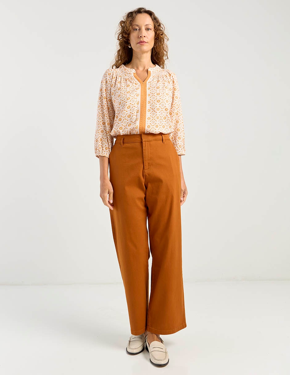 Pantalón wide leg para mujer 4