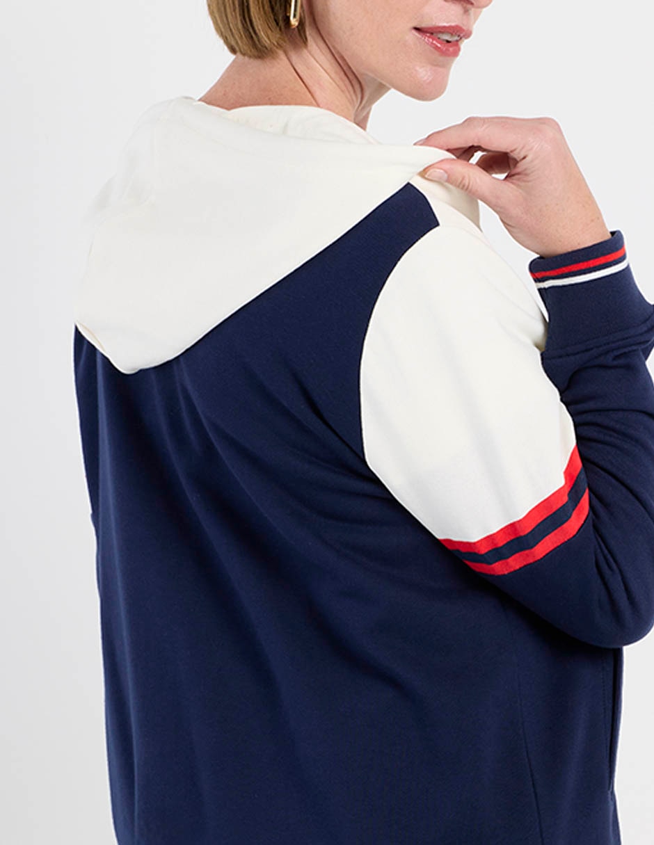 Sudadera con capucha para mujer