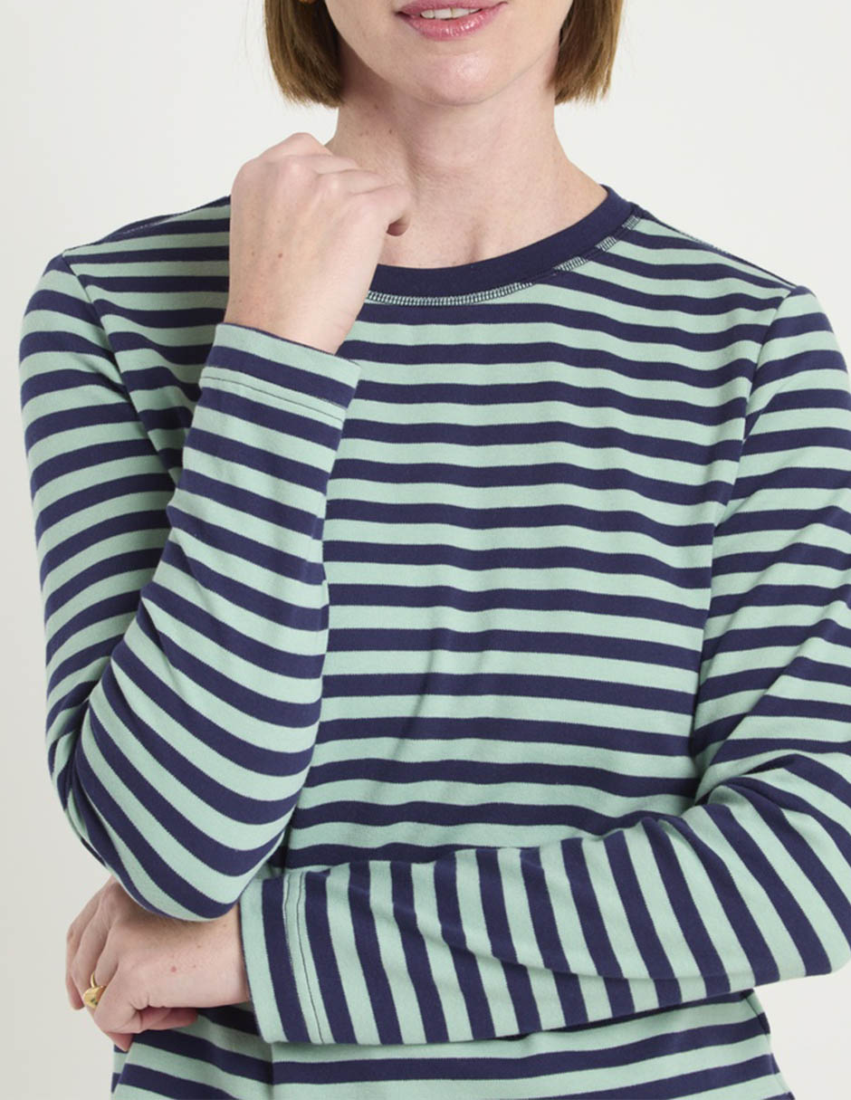 Blusa manga larga Weekend cuello redondo para mujer
