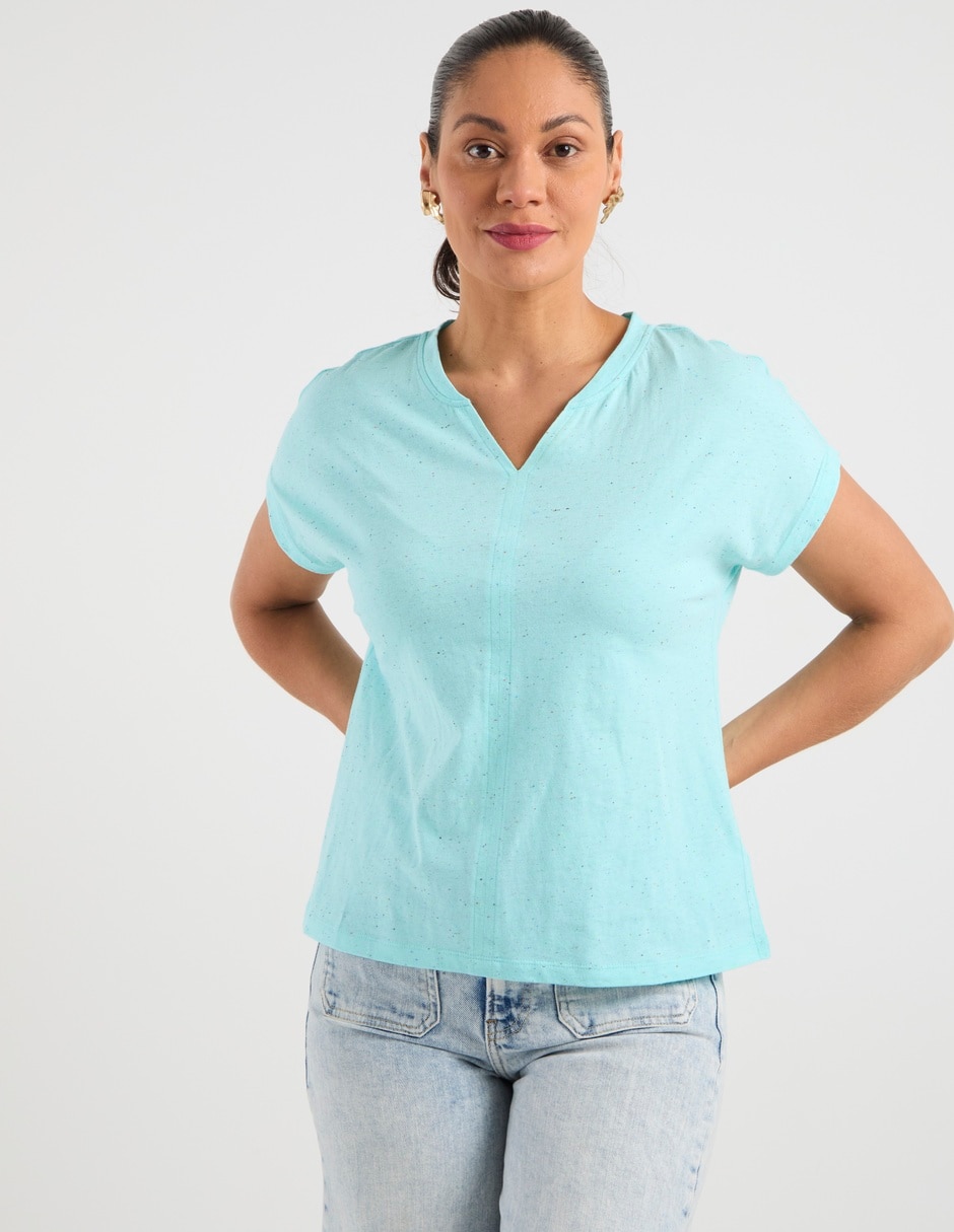 Playera manga corta para mujer Playera manga corta para mujer