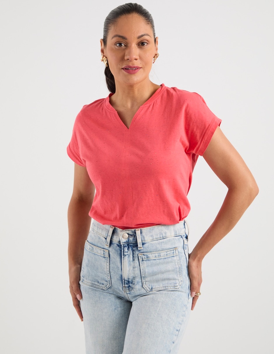 Playera manga corta para mujer Playera manga corta para mujer