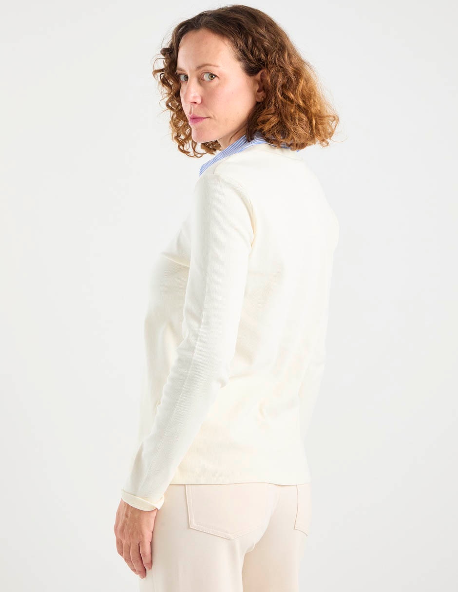 Playera manga larga para mujer 2