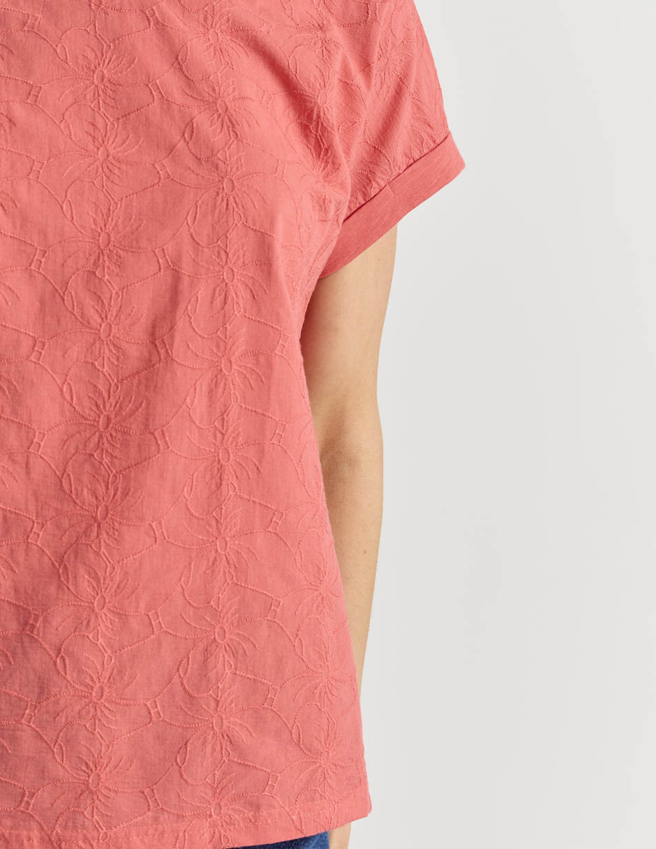 Playera manga corta Weekend cuello redondo para mujer