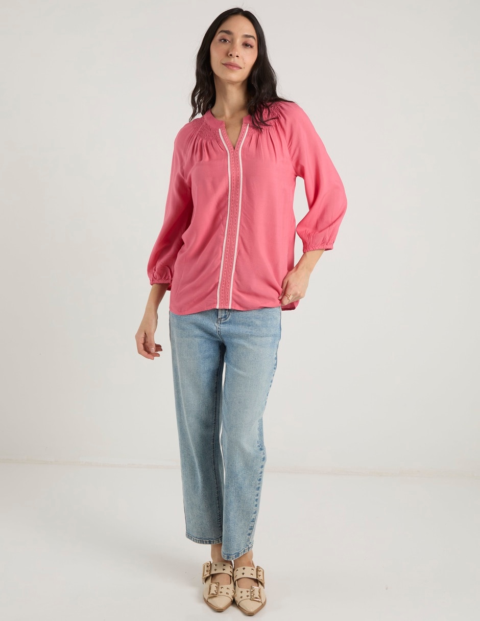 Blusa Weekend manga 3/4 para mujer
