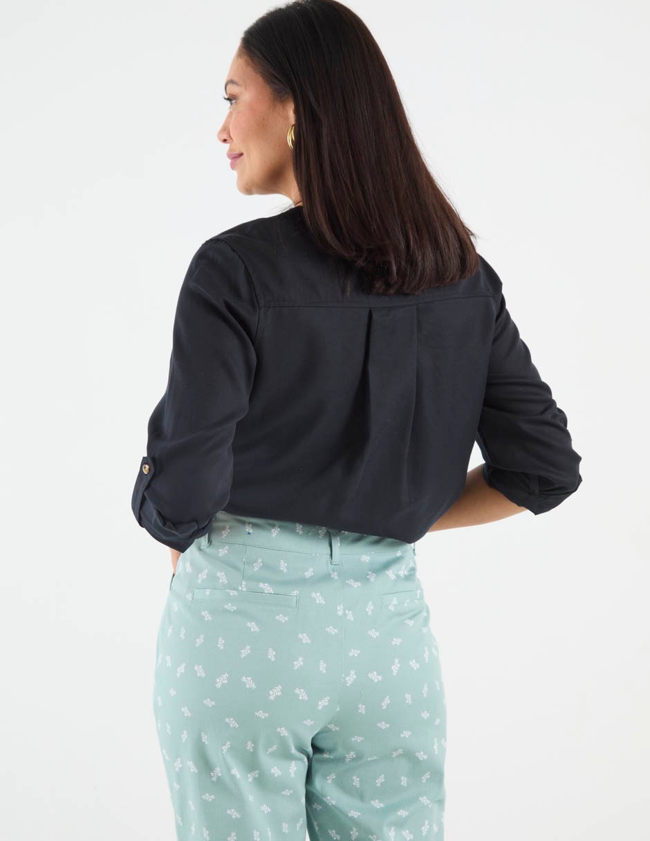 Blusa Weekend manga larga para mujer
