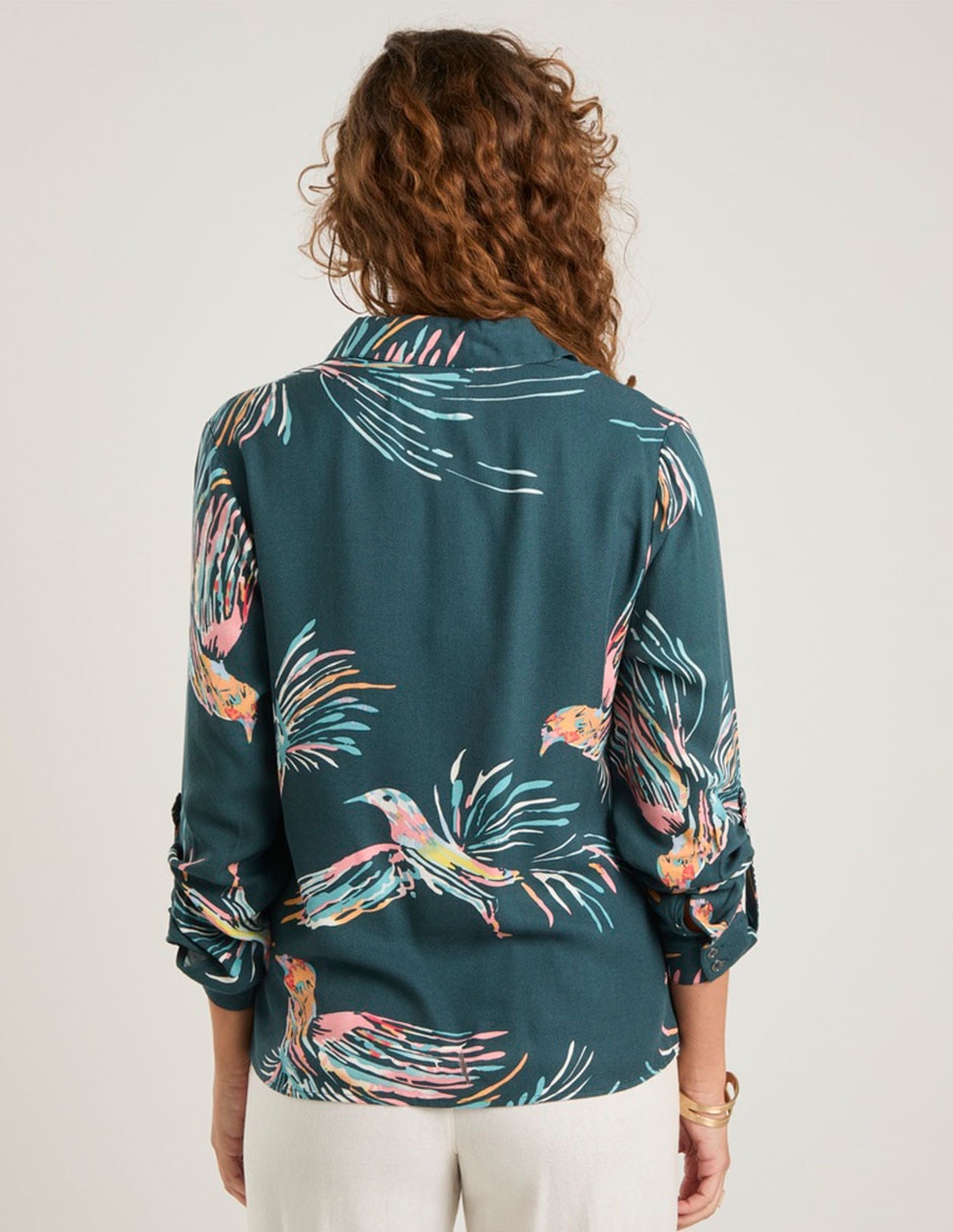 Blusa manga larga para mujer 11