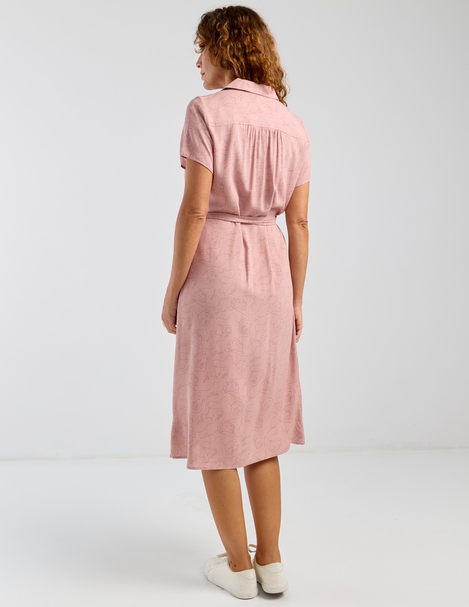 Vestido midi casual para mujer 6