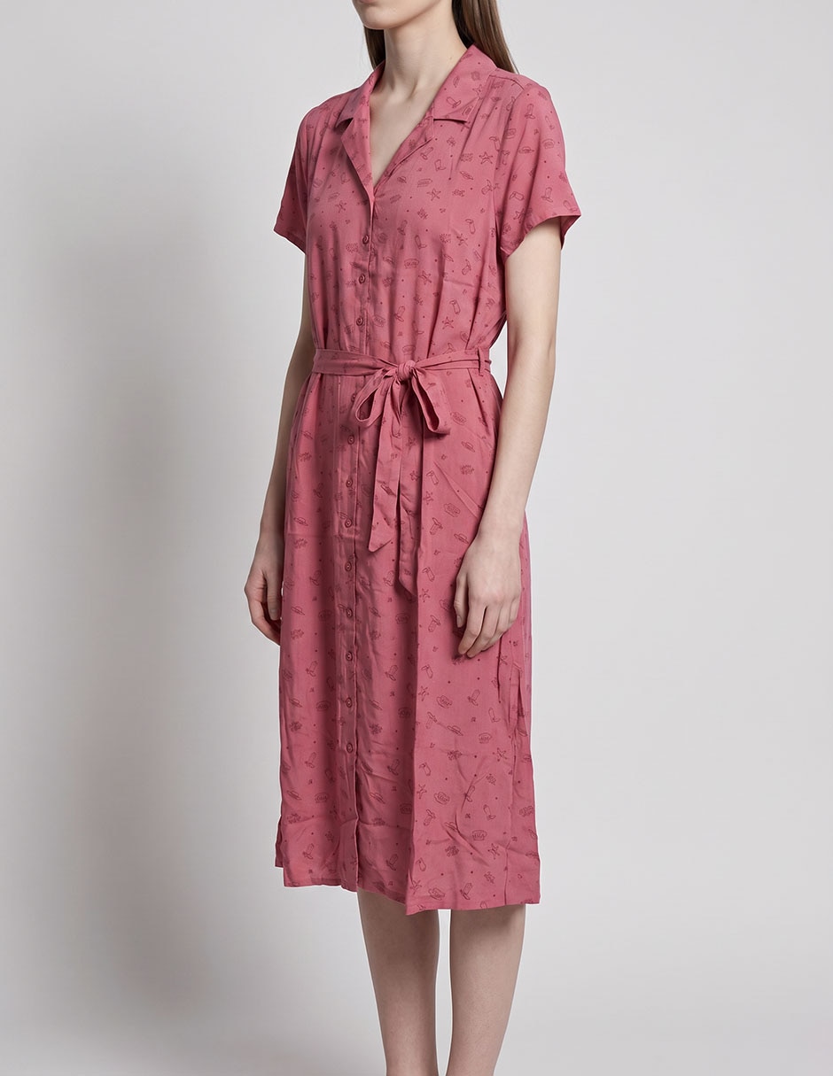 Vestido arriba de la rodilla casual para mujer 4