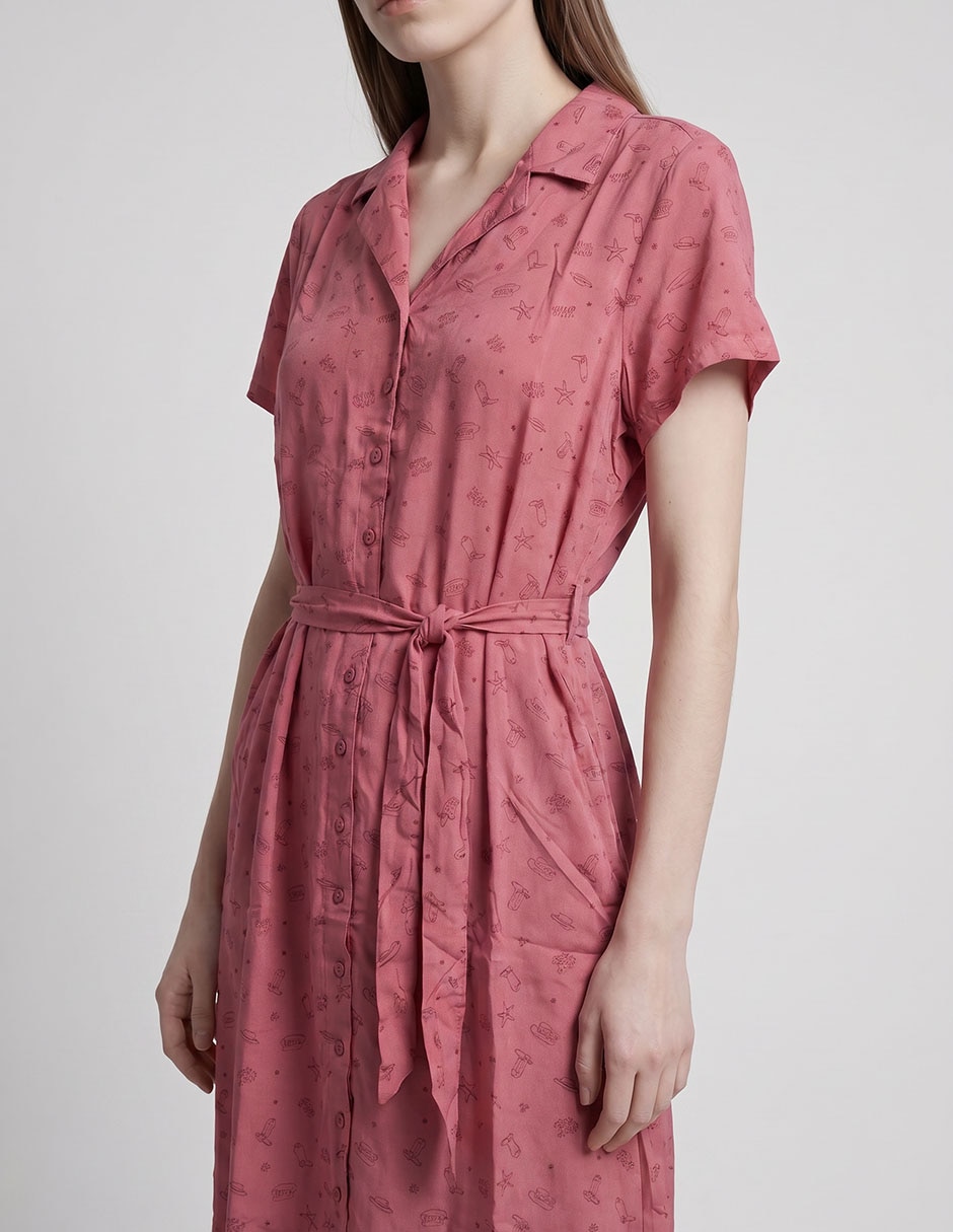 Vestido arriba de la rodilla casual para mujer 6