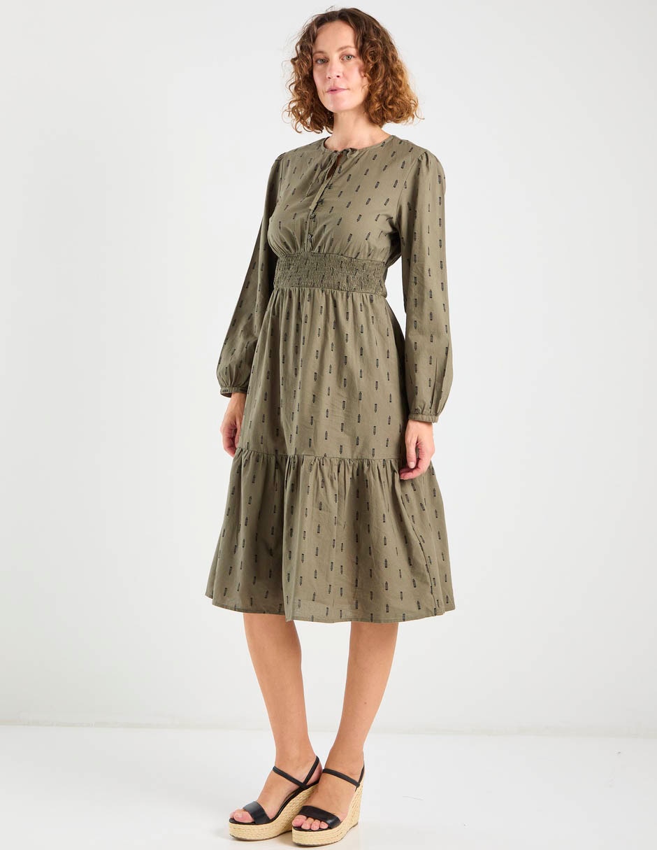 Vestido midi casual para mujer 2