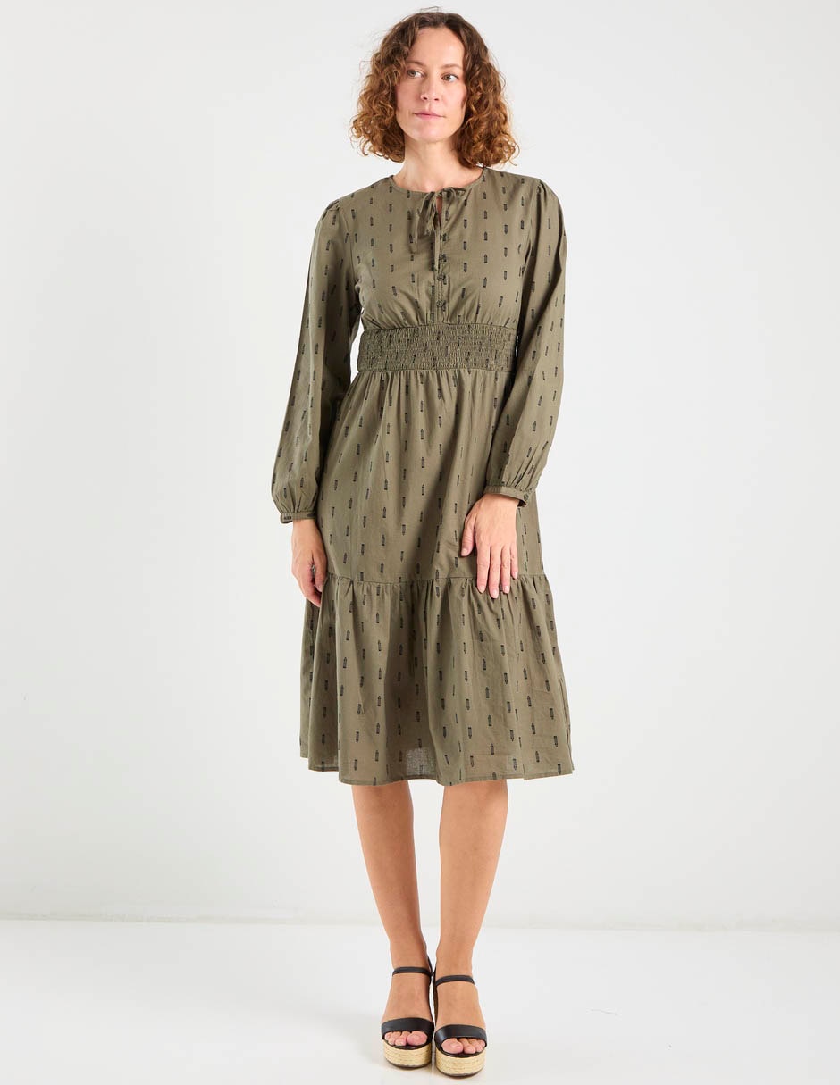 Vestido midi casual para mujer 4