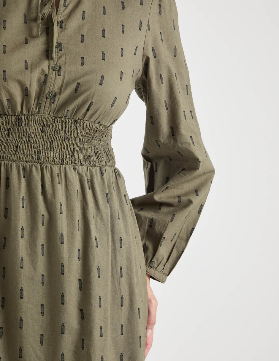 Vestido midi casual para mujer 4