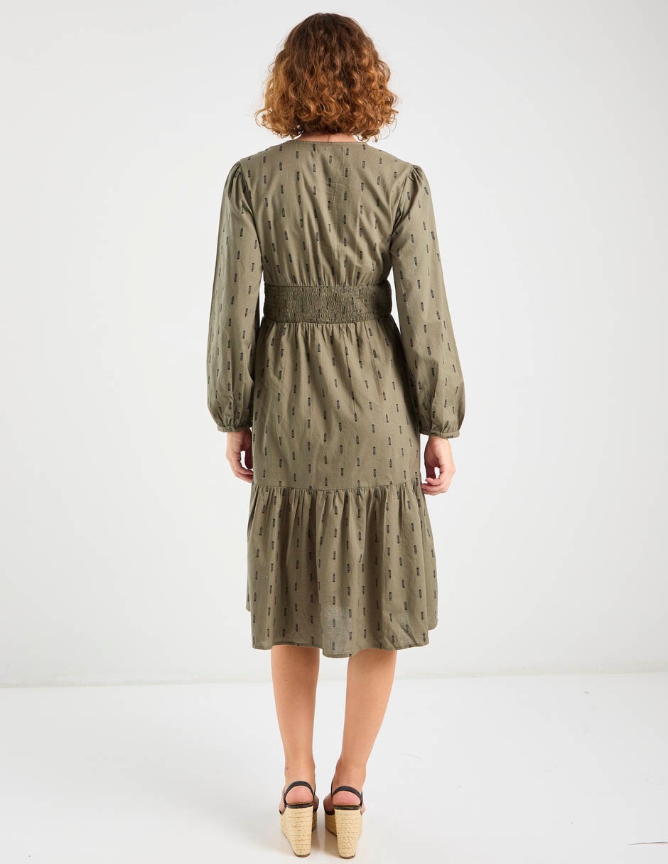Vestido midi casual para mujer 5