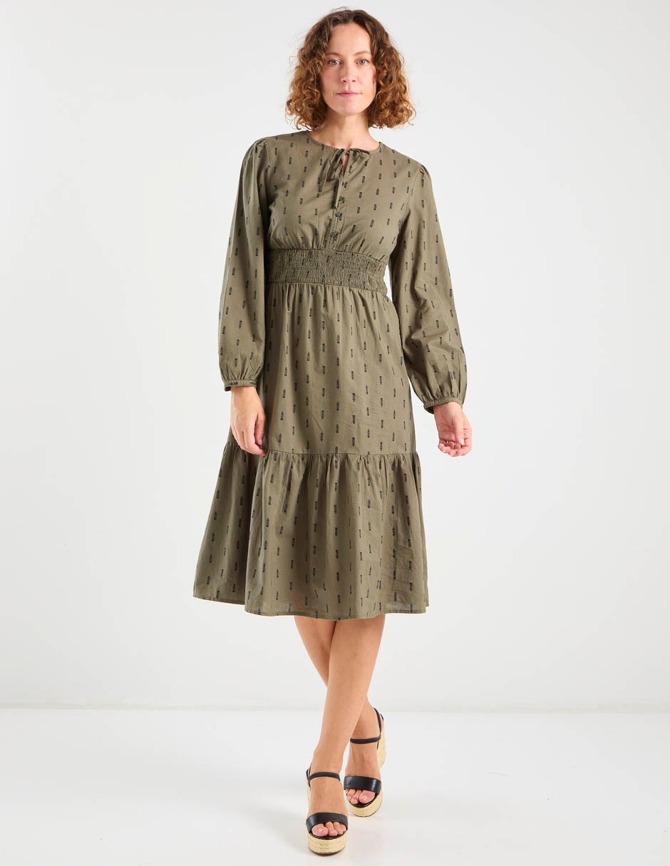 Vestido midi casual para mujer 1