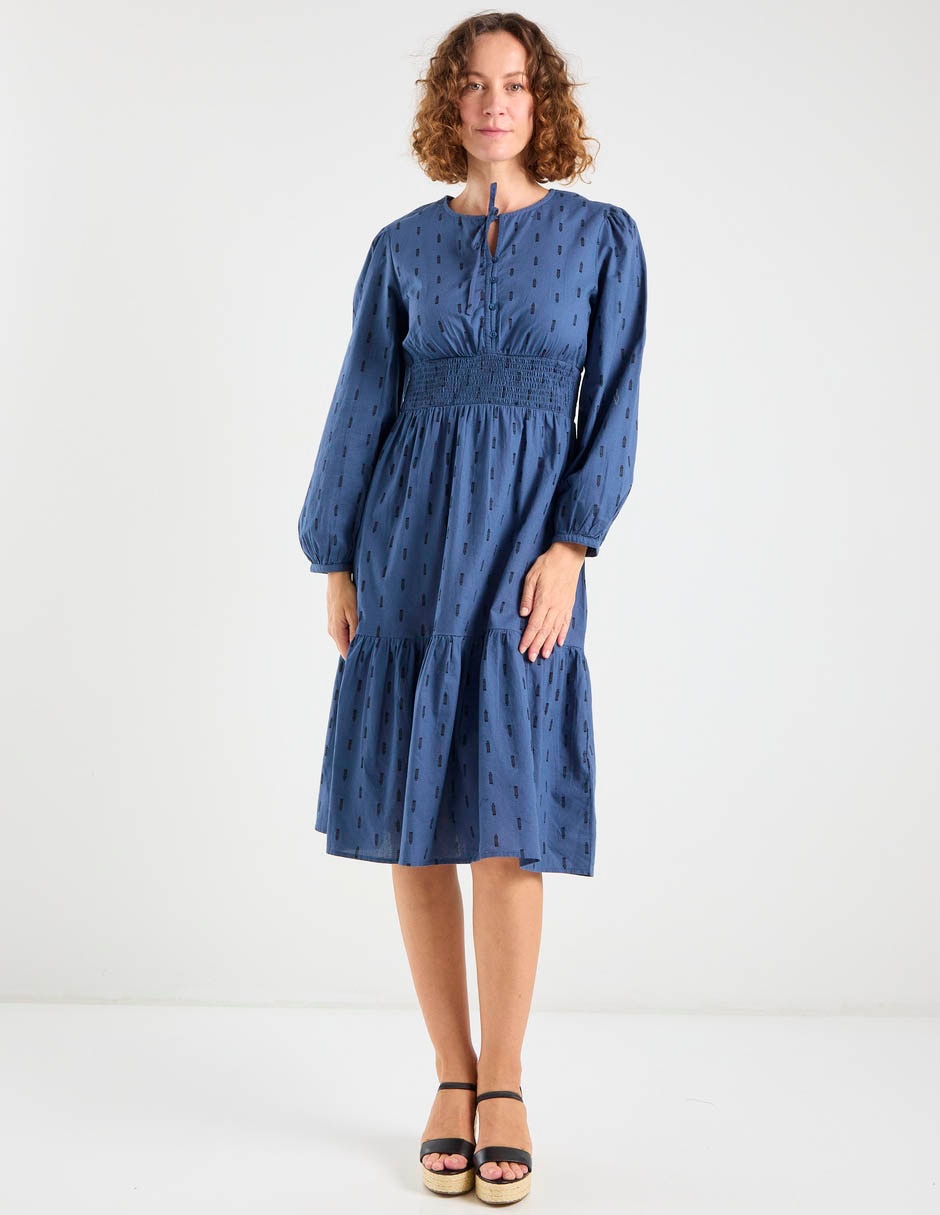 Vestido midi casual para mujer Vestido midi casual para mujer