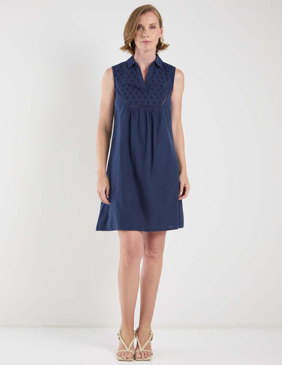 Vestido corto casual para mujer