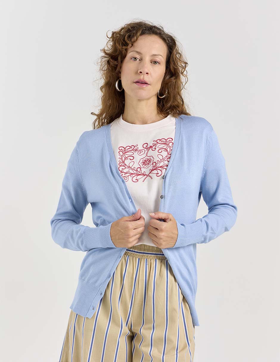 Suéter cuello V para mujer Suéter cuello V para mujer
