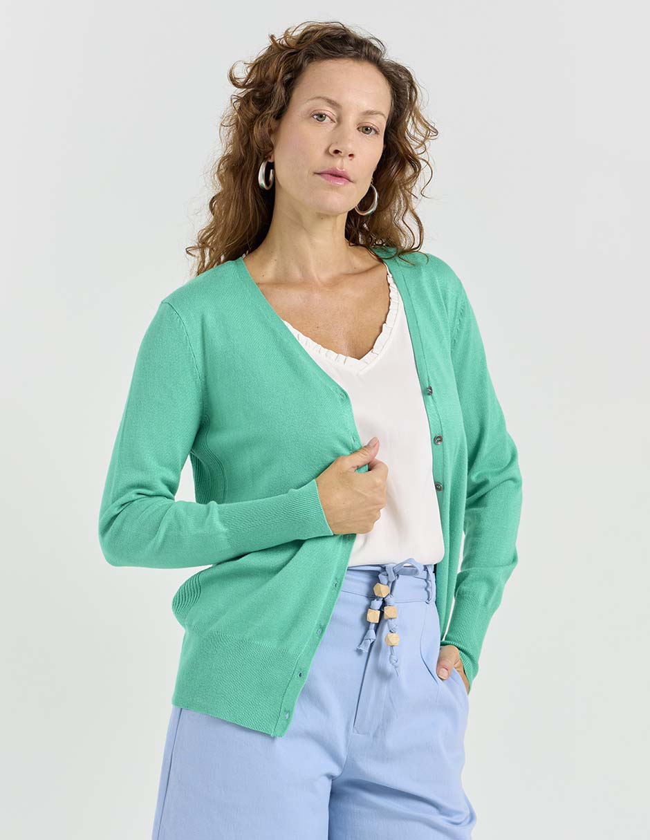 Suéter cuello V para mujer Suéter cuello V para mujer