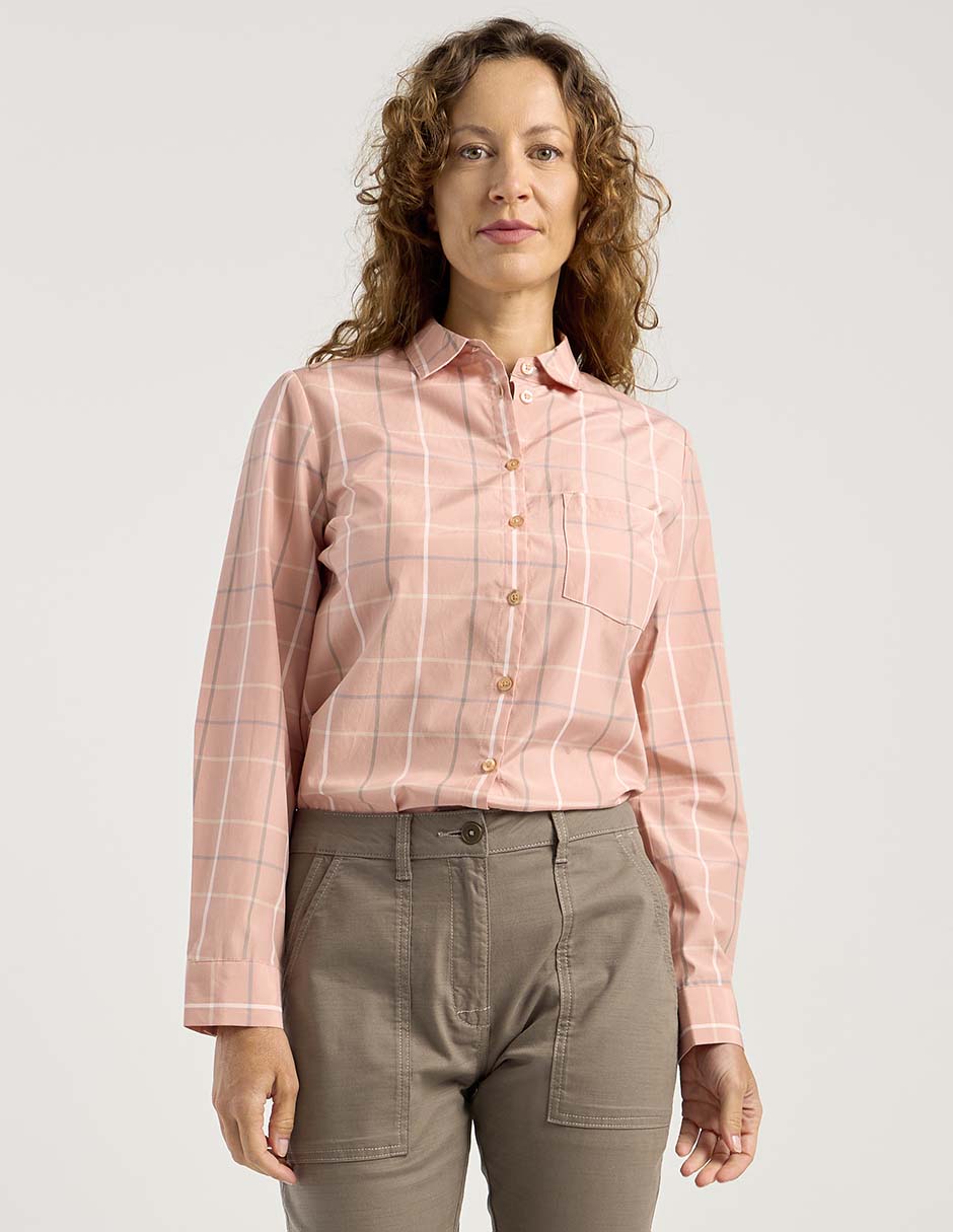 Blusa manga larga para mujer 8