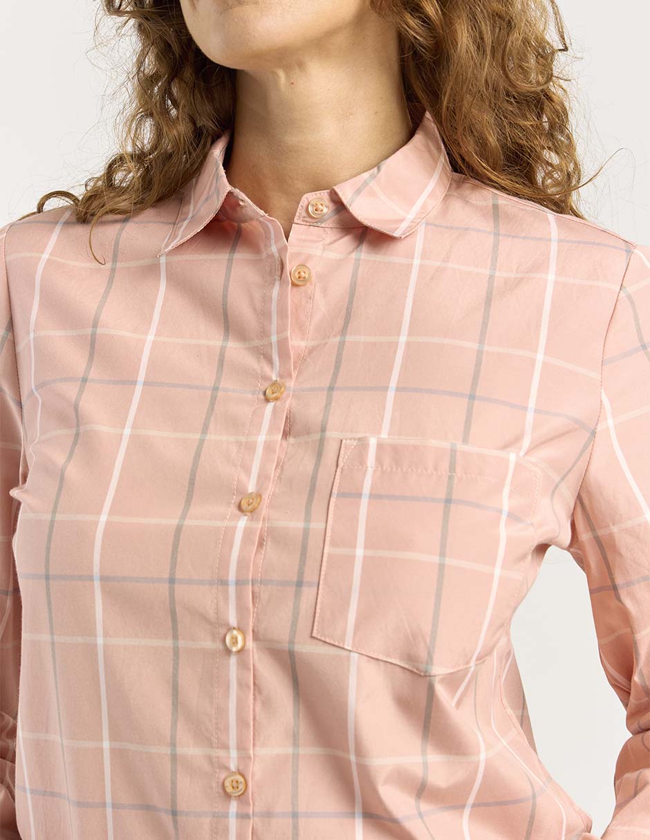 Blusa manga larga para mujer 10