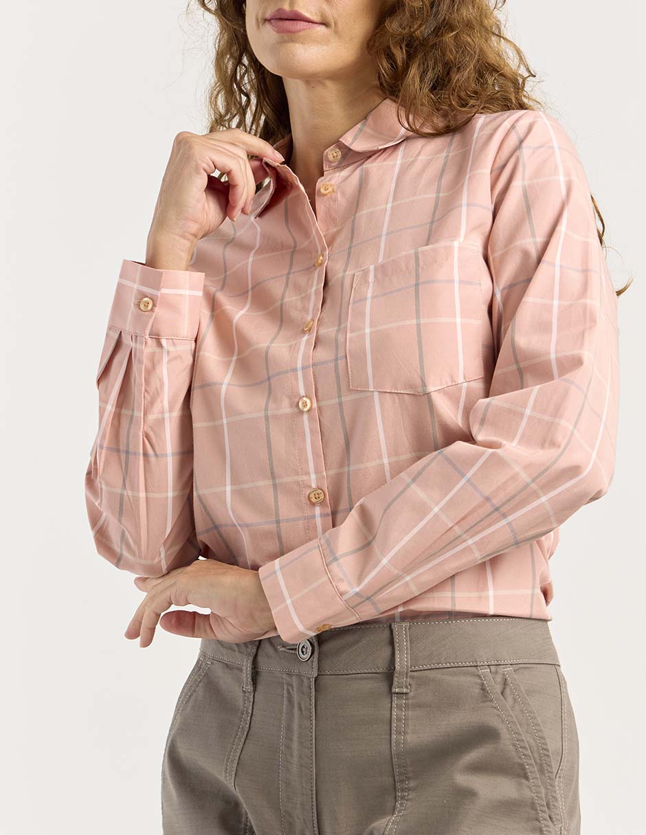 Blusa manga larga para mujer 11
