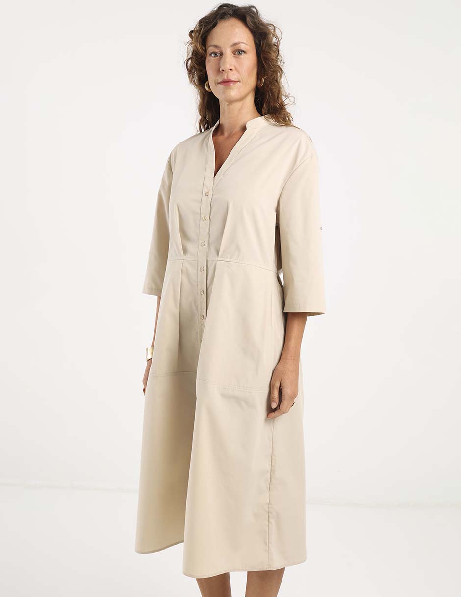 Vestido midi casual para mujer Vestido midi casual para mujer