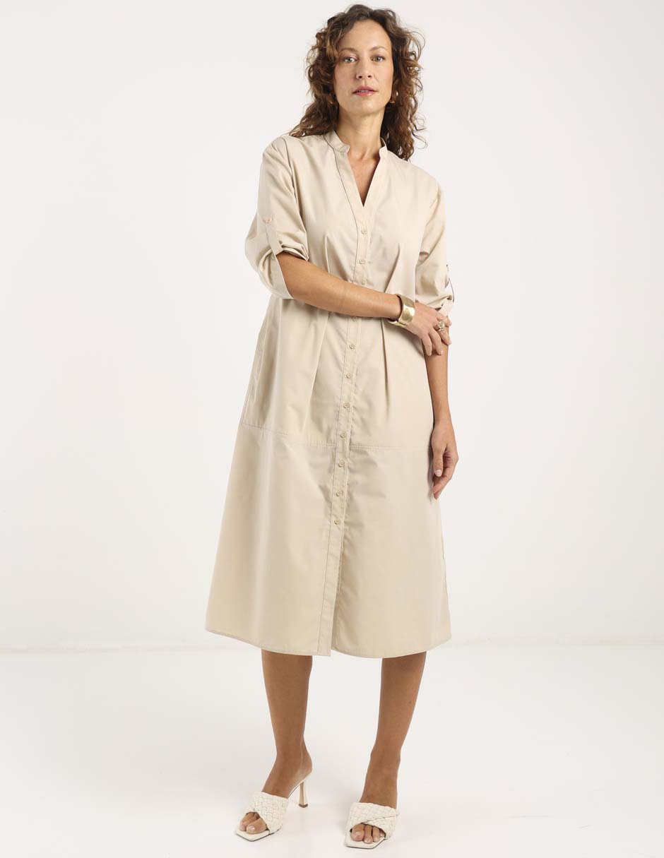 Vestido midi casual para mujer