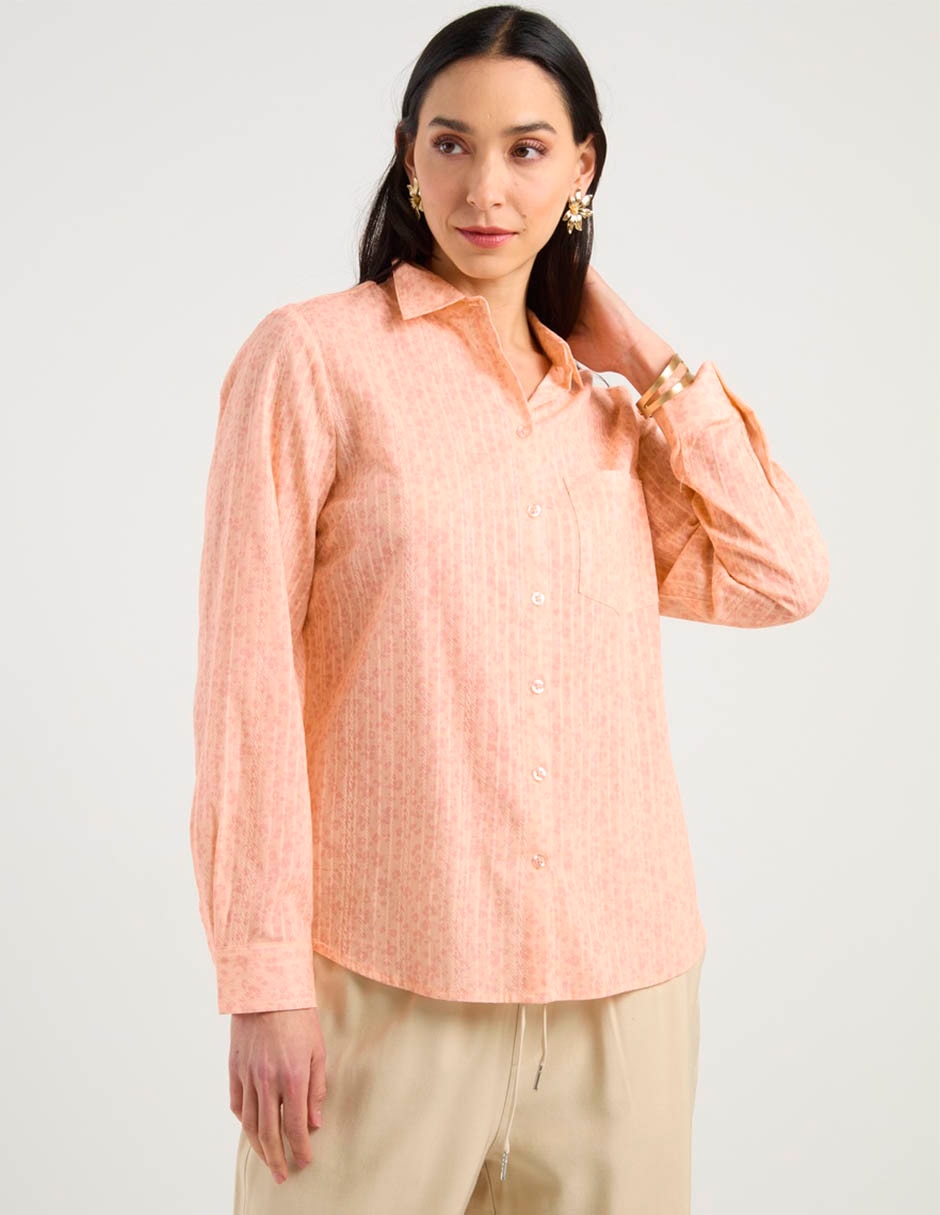 Blusa Weekend manga larga para mujer
