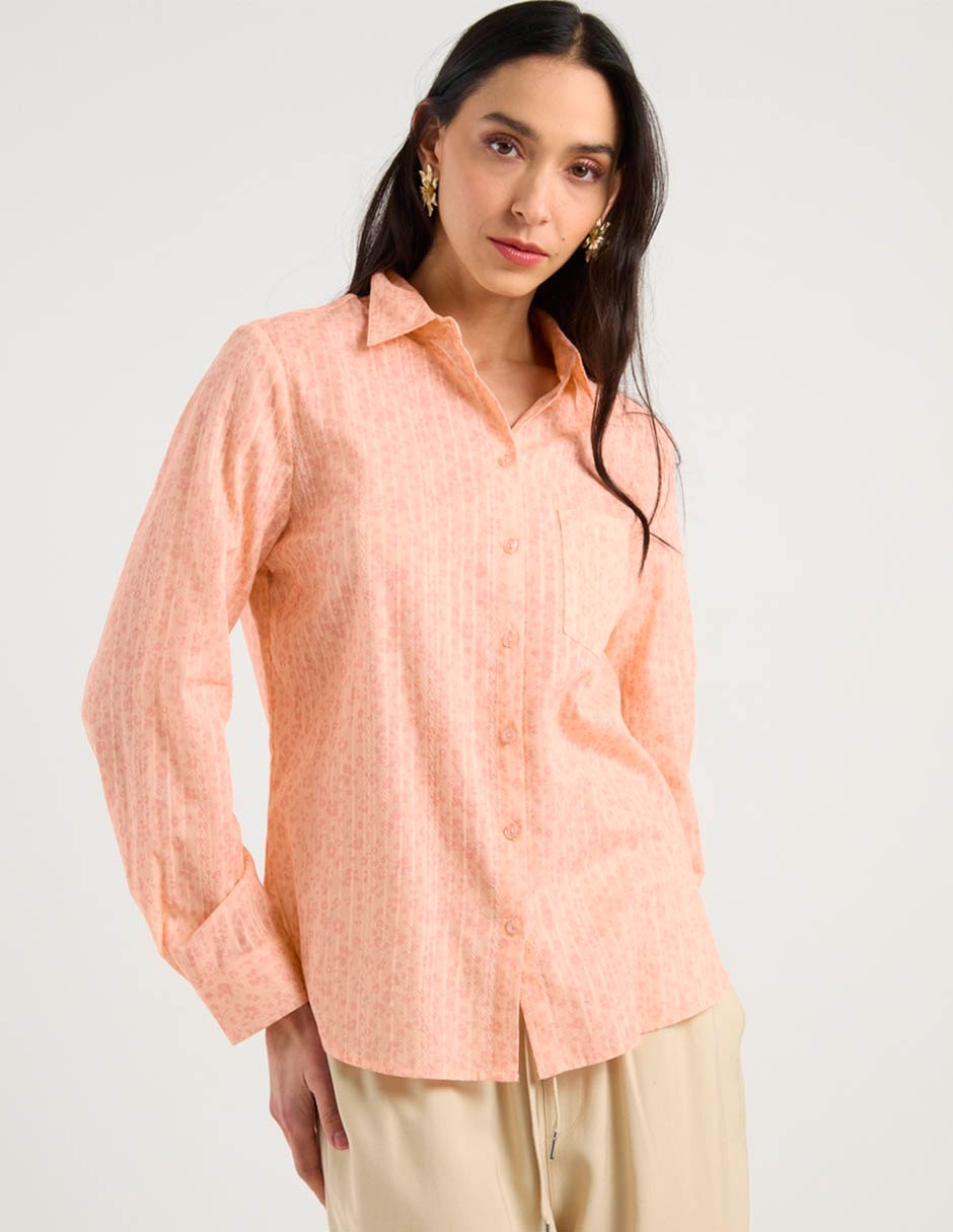 Blusa Weekend manga larga para mujer
