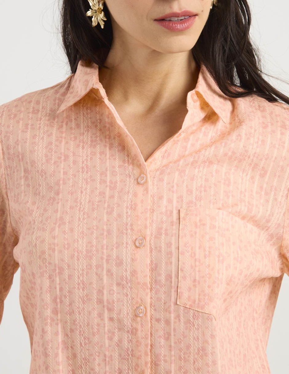 Blusa Weekend manga larga para mujer