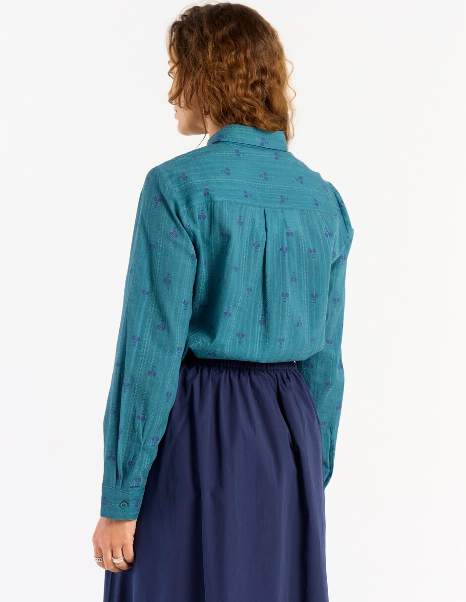 Blusa manga larga para mujer 6