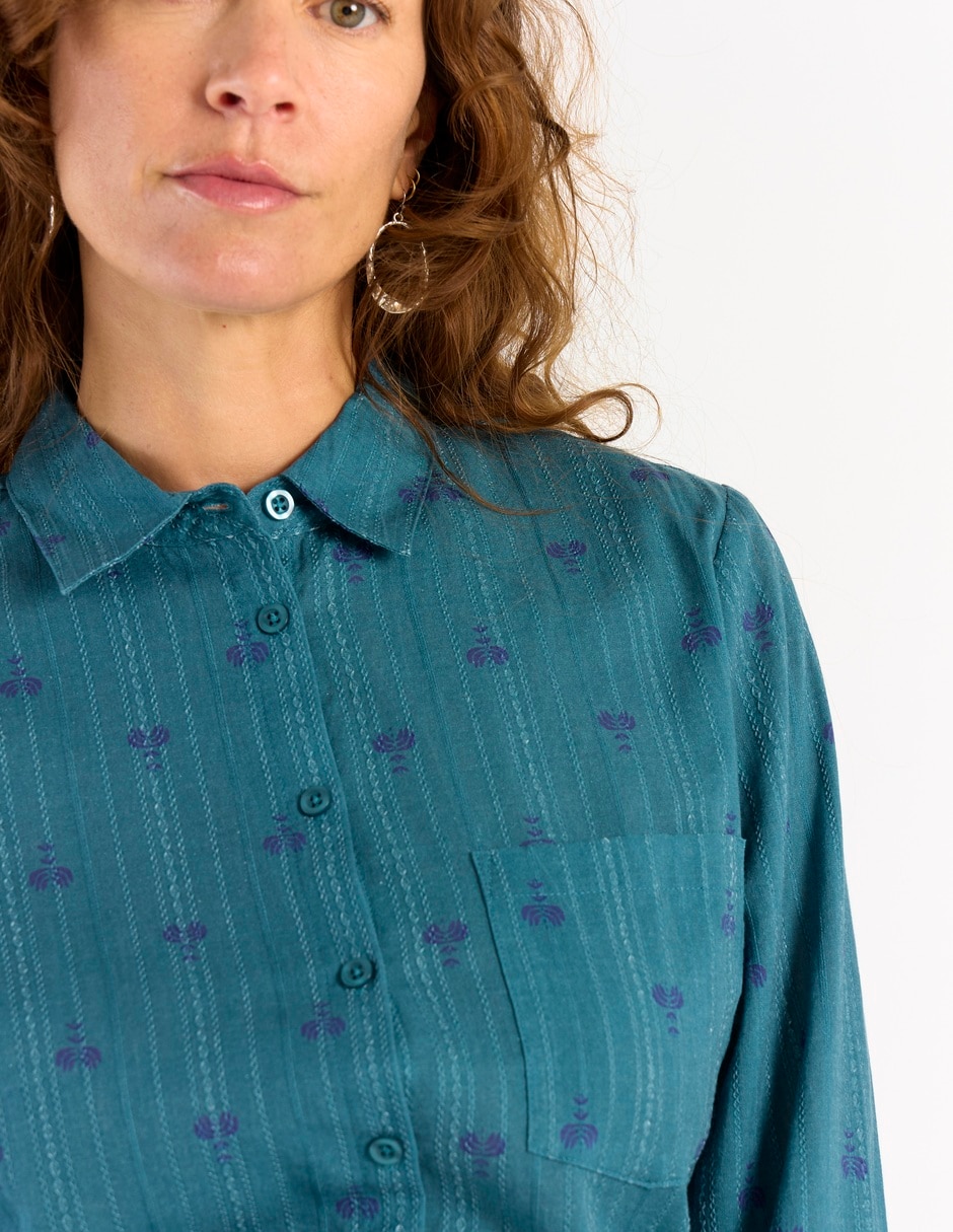 Blusa manga larga para mujer 9