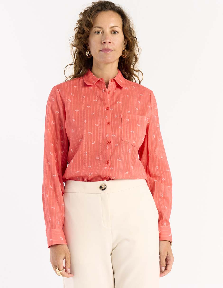 Blusa manga larga para mujer 1