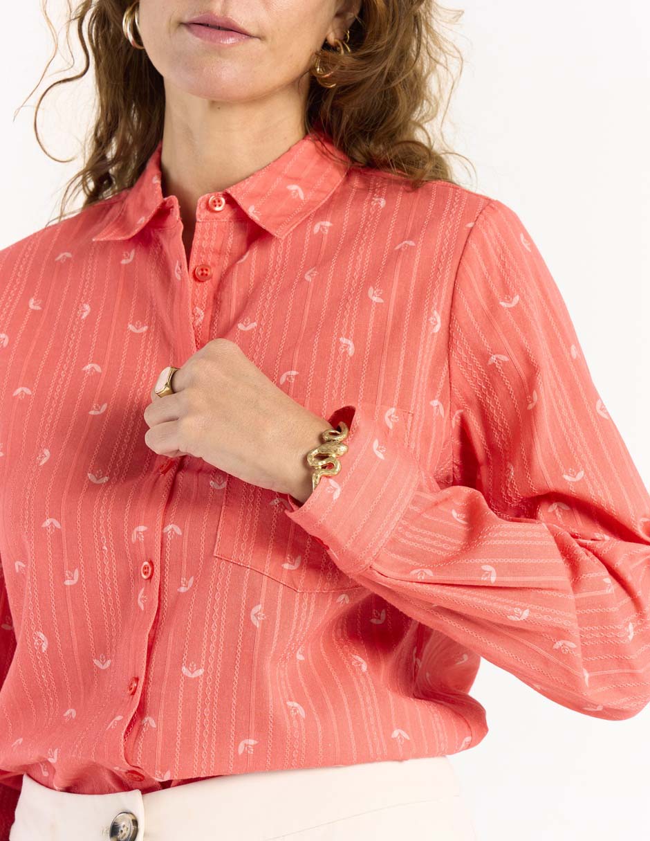 Blusa manga larga para mujer 9