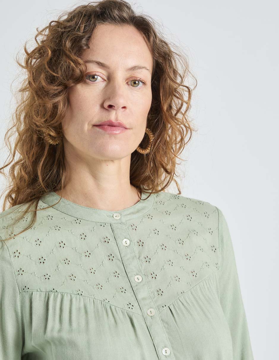 Blusa manga 3/4 para mujer 2