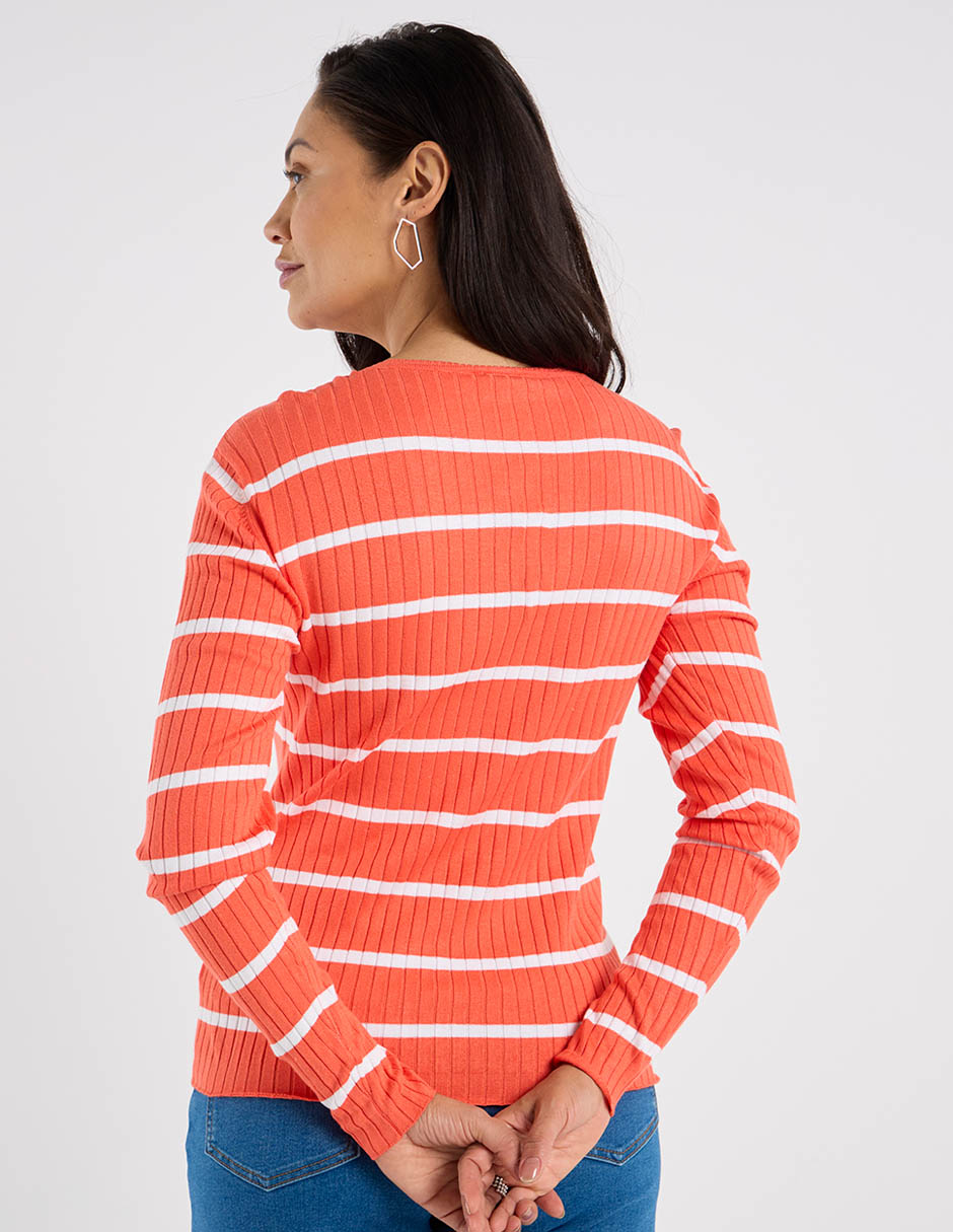 Suéter cuello redondo para mujer 6