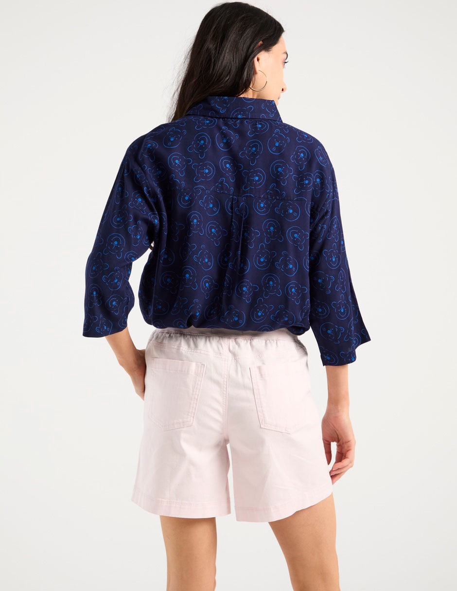 Blusa manga 3/4 para mujer 6