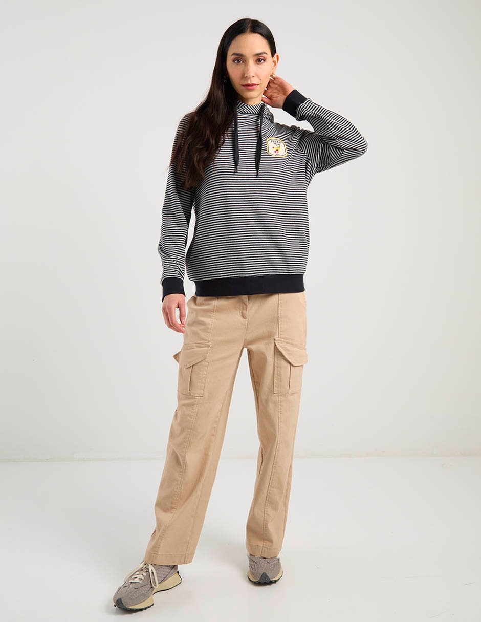 Sudadera con capucha para mujer
