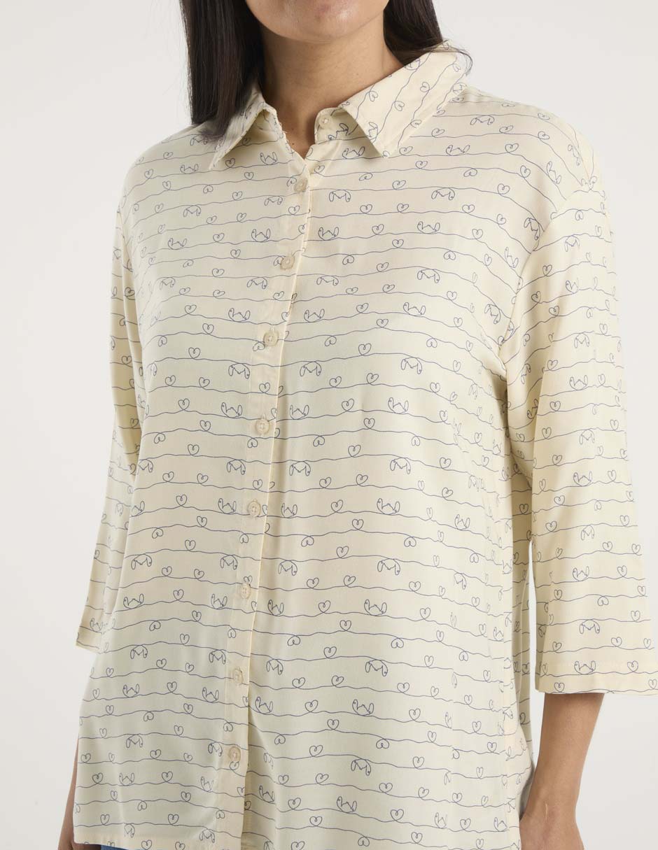 Blusa manga 3/4 para mujer 10