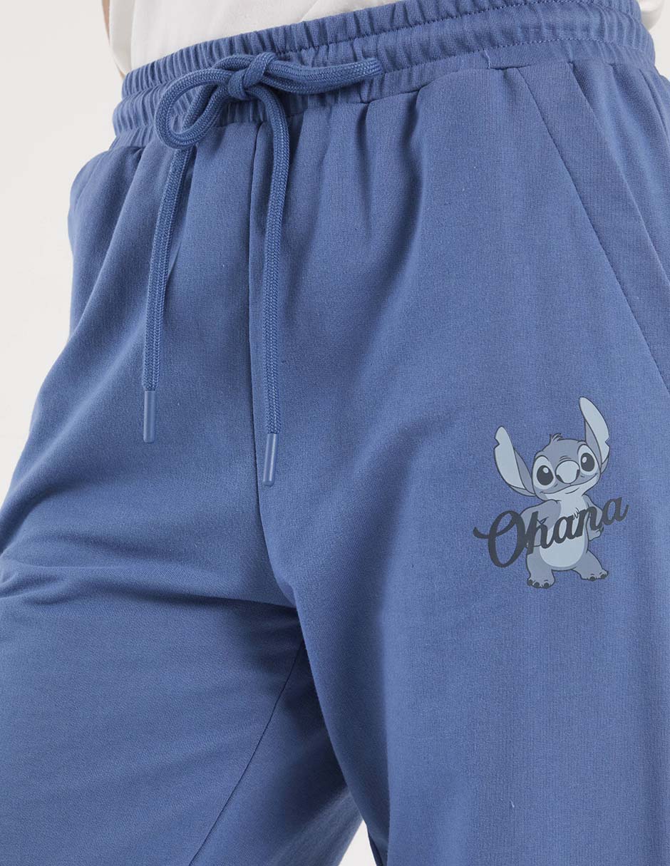 Pants regular con jareta para mujer