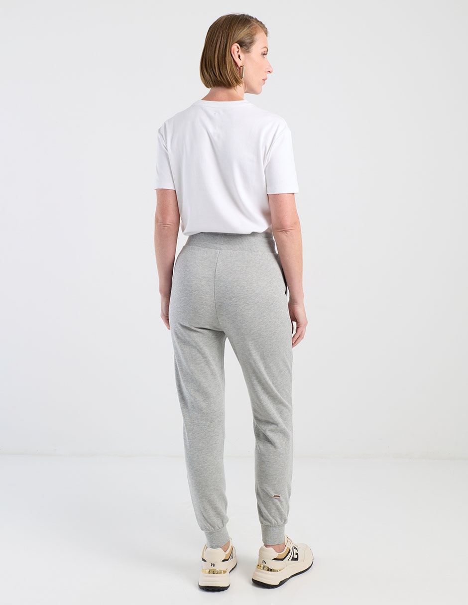 Pants regular con agujeta para mujer 6